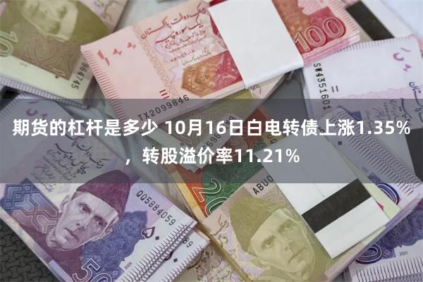 期货的杠杆是多少 10月16日白电转债上涨1.35%，转股溢价率11.21%